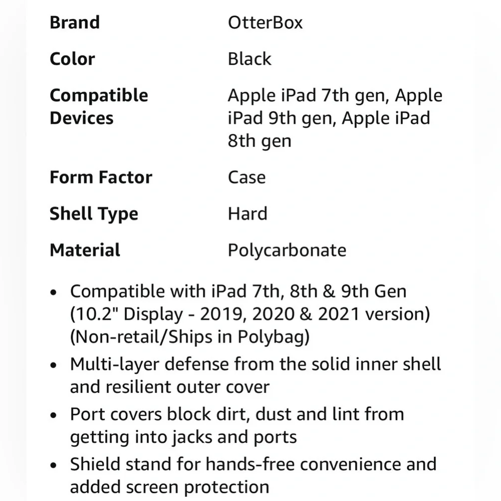OtterBox Defender Series Case for iPad